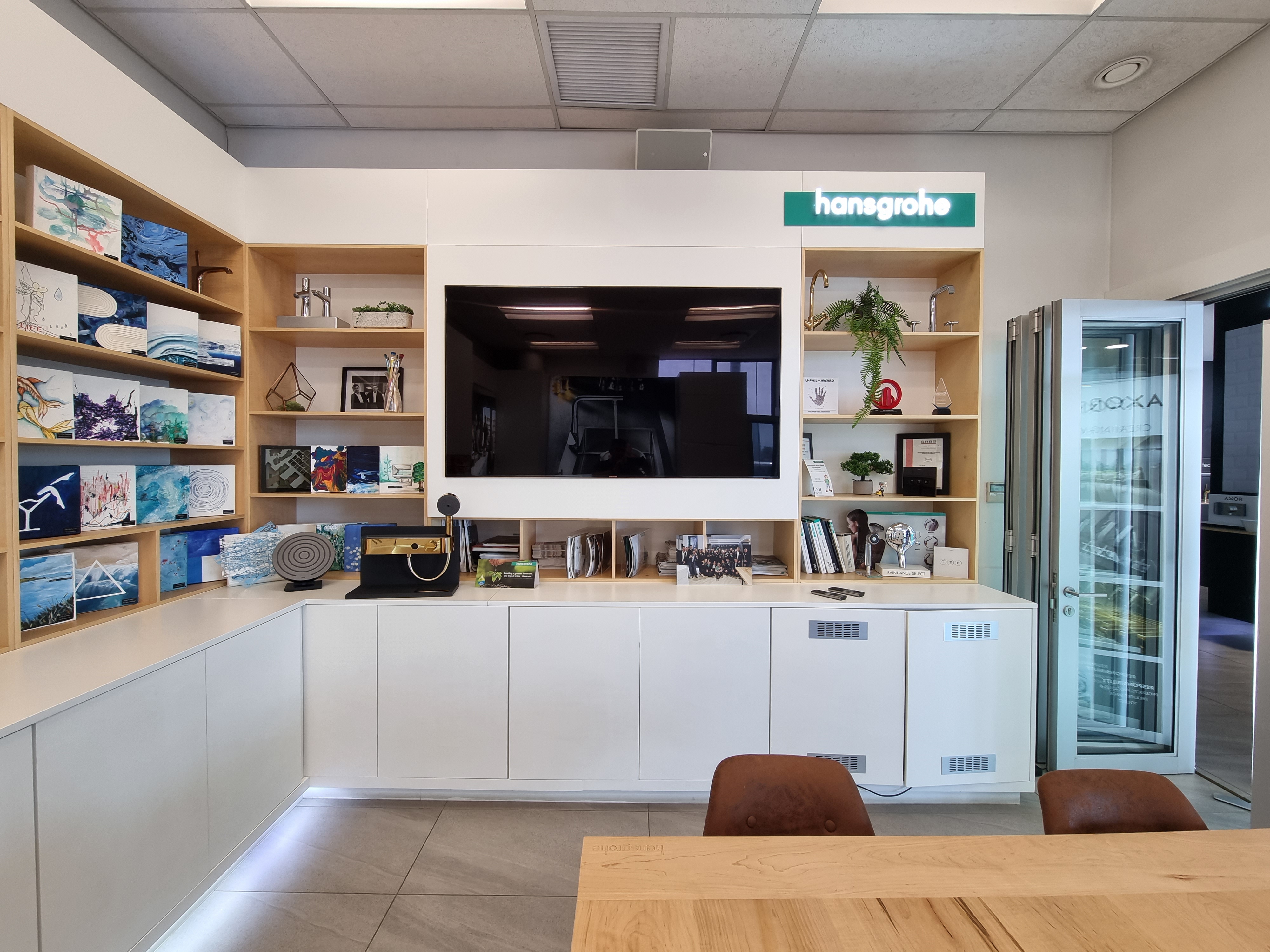 Hansgrohe showroom, project photo 2